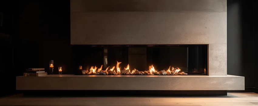 Gas Fireplace Ember Bed Design Services in Pflugerville, Texas