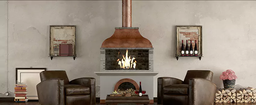 Thelin Hearth Products Providence Pellet Insert Fireplace Installation in Pflugerville, TX