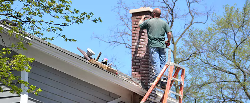 himney Crown Repair in Pflugerville, Texas